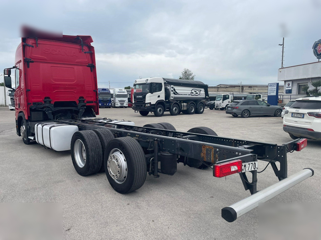 SCANIA R450 - Curtain side truck: picture 4 SCANIA R450 - Curtain side truck: picture 4
