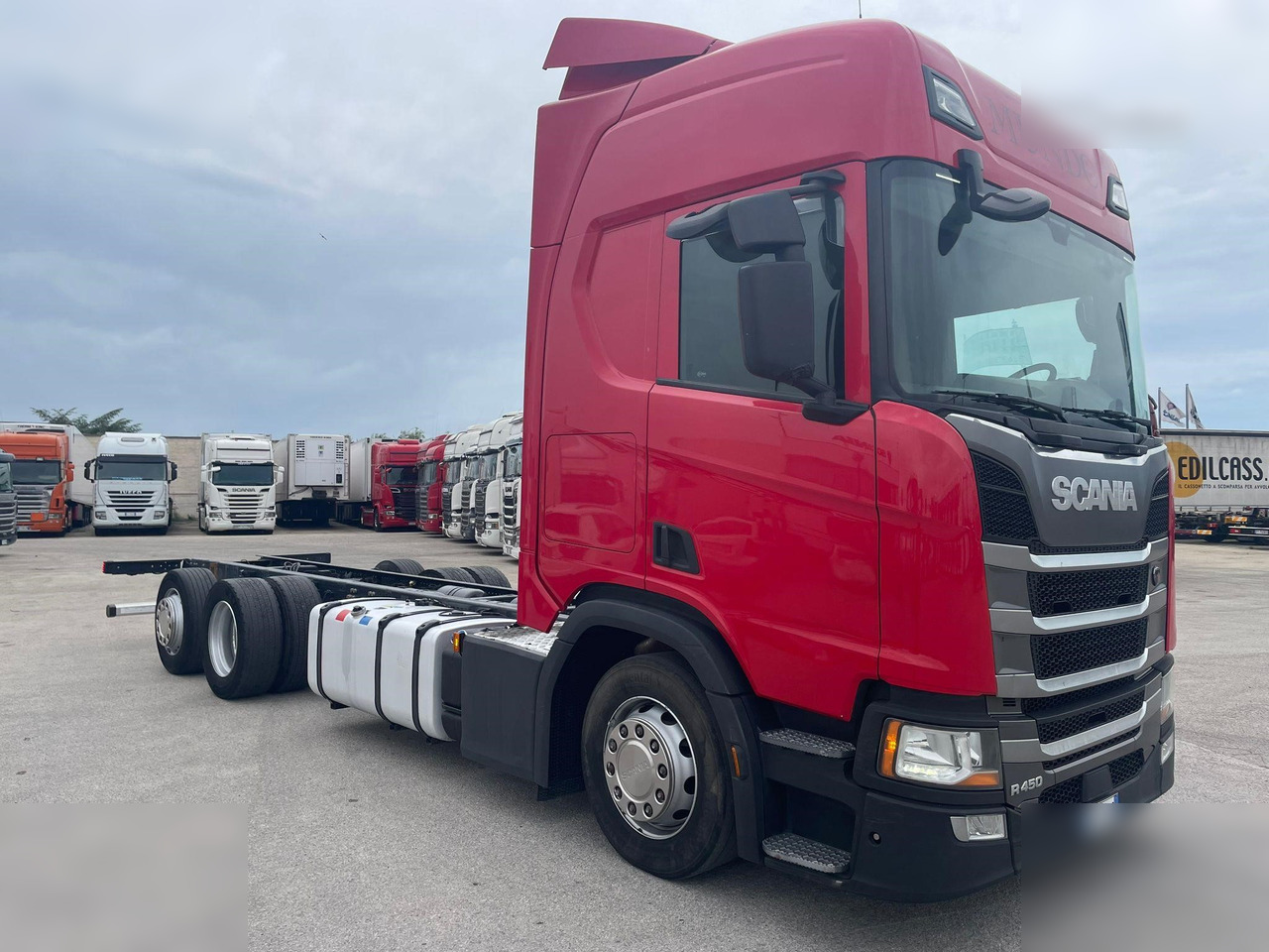 SCANIA R450 - Curtain side truck: picture 1 SCANIA R450 - Curtain side truck: picture 1