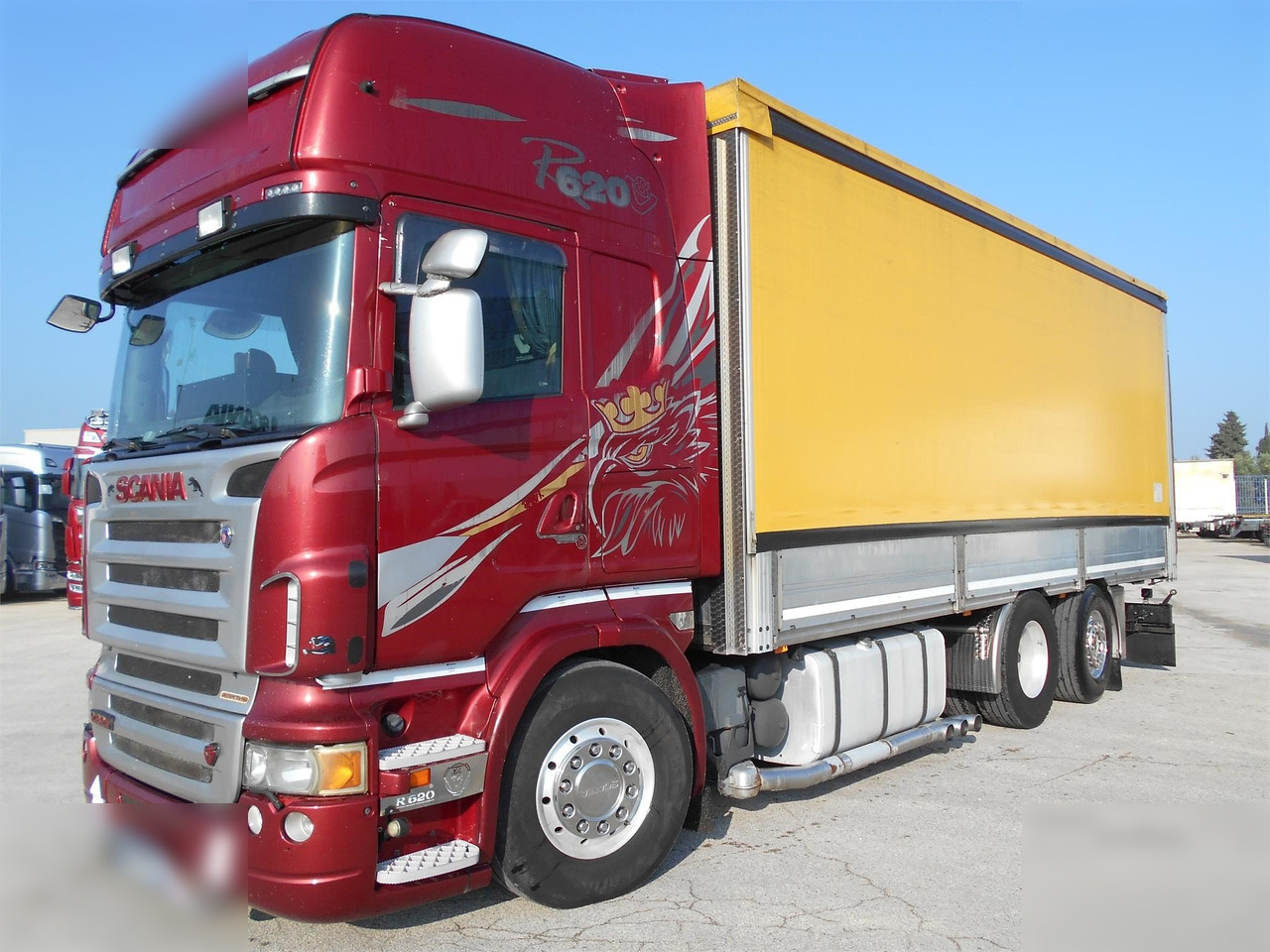 SCANIA R620 - Curtain side truck: picture 1 SCANIA R620 - Curtain side truck: picture 1