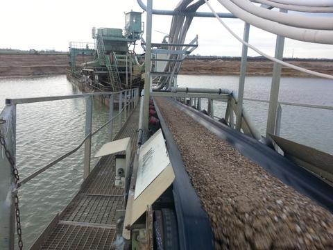 Rohr Eimerkettenbagger - Amphibious excavator: picture 1 Rohr Eimerkettenbagger - Amphibious excavator: picture 1