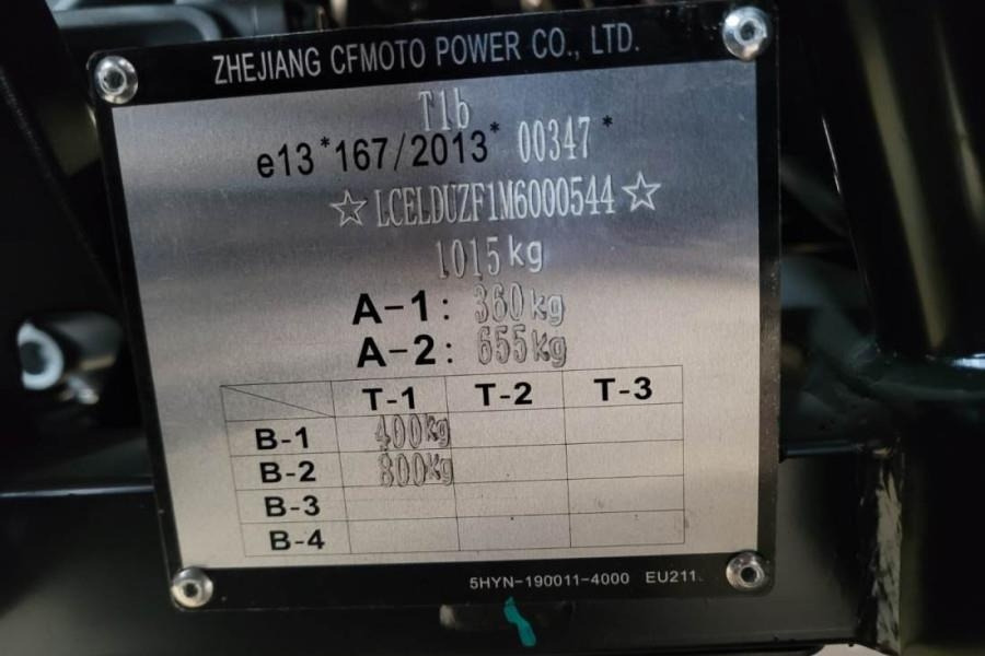 ATV/ Quad CFMoto UFORCE600 Valid Inspection, *Guarantee! Dutch Regi: picture 6