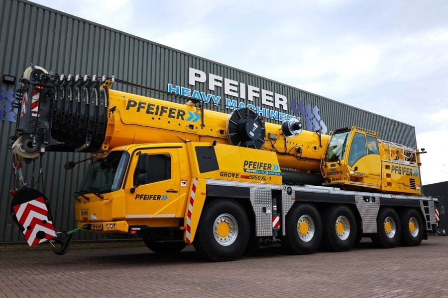Grove GMK5250XL-1 Available For Rent, Dutch Registration  - All terrain crane: picture 1 Grove GMK5250XL-1 Available For Rent, Dutch Registration  - All terrain crane: picture 1