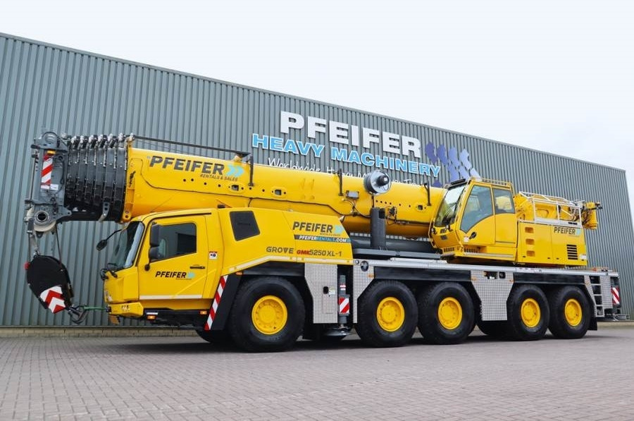 Grove GMK5250XL-1 Available Immediately, Dutch Registrat  - All terrain crane: picture 1 Grove GMK5250XL-1 Available Immediately, Dutch Registrat  - All terrain crane: picture 1