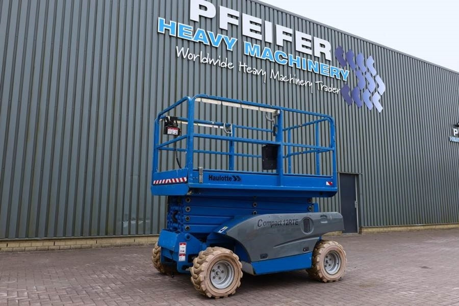 Haulotte Compact 12RTE Electric, 12m Working Height, 450kg - Scissor lift: picture 1 Haulotte Compact 12RTE Electric, 12m Working Height, 450kg - Scissor lift: picture 1