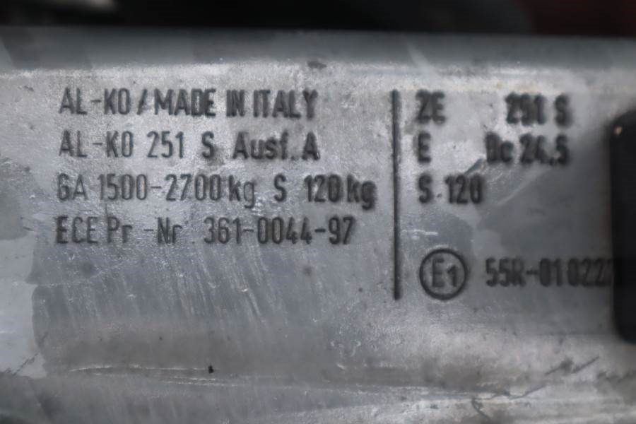 Curtainsider trailer Unsinn LK 2642-14-1750 Dutch vehicle registration, Valid: picture 9