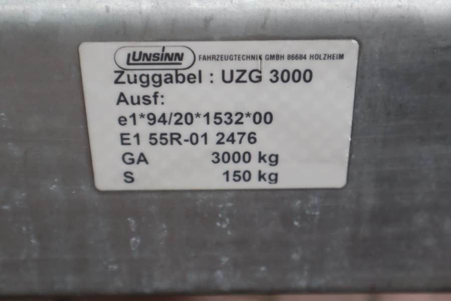 Curtainsider trailer Unsinn LK 2642-14-1750 Dutch vehicle registration, Valid: picture 8