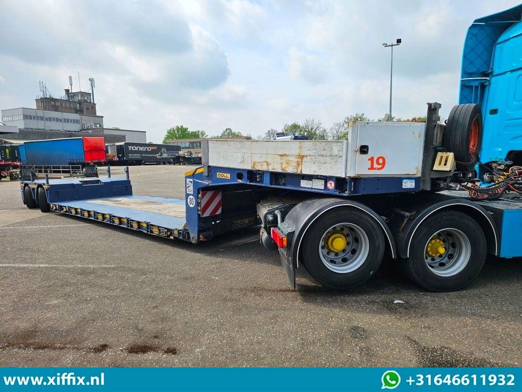 Doll 2-ass. Uitschuifbare dieplader met afneembare nek / 2x gestuurd - Low loader semi-trailer: picture 4 Doll 2-ass. Uitschuifbare dieplader met afneembare nek / 2x gestuurd - Low loader semi-trailer: picture 4