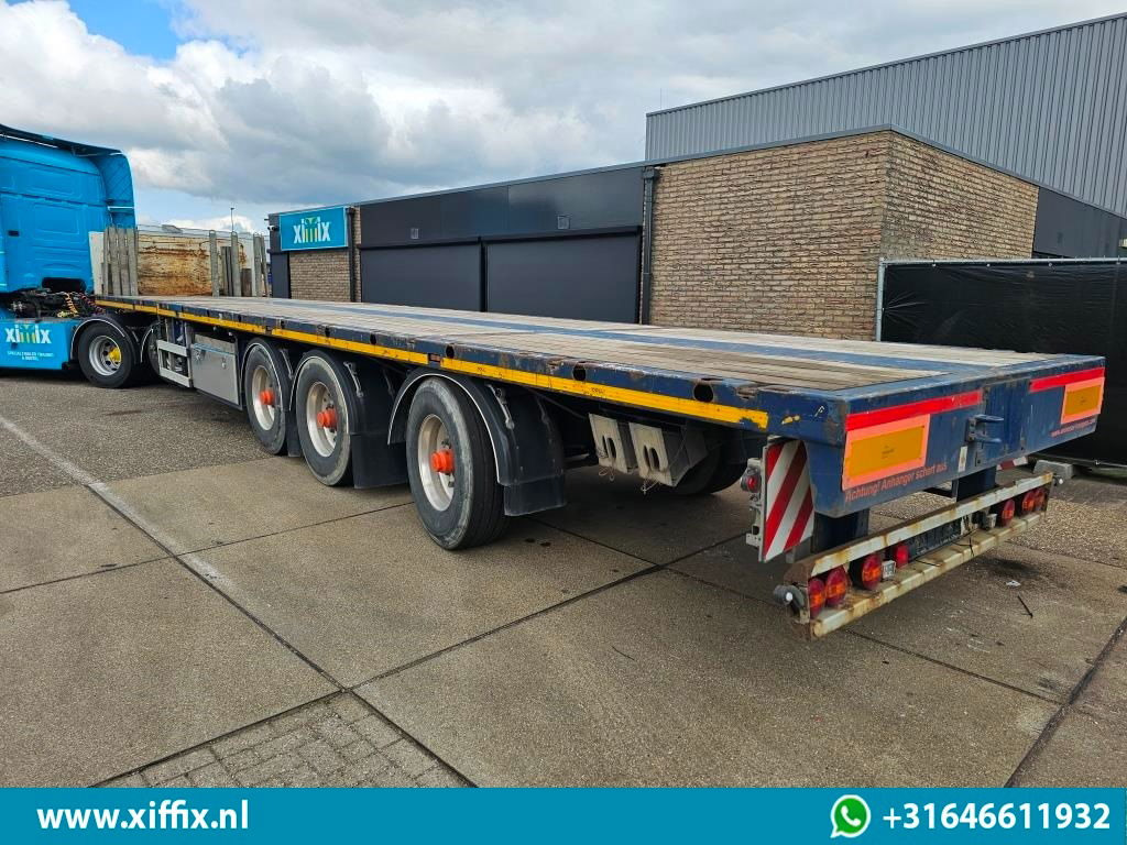 Doll 3-ass. Vlakke uitschuifbare oplegger / Naloop gestuurd  - Dropside/ Flatbed semi-trailer: picture 4 Doll 3-ass. Vlakke uitschuifbare oplegger / Naloop gestuurd  - Dropside/ Flatbed semi-trailer: picture 4