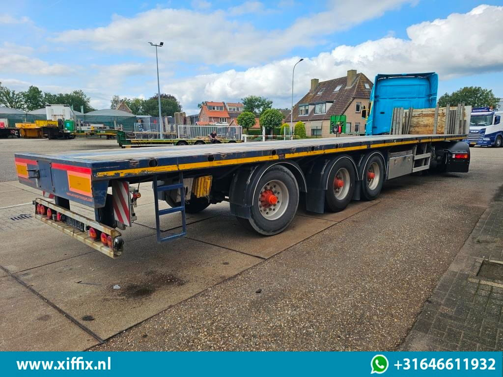 Doll 3-ass. Vlakke uitschuifbare oplegger / Naloop gestuurd  - Dropside/ Flatbed semi-trailer: picture 5 Doll 3-ass. Vlakke uitschuifbare oplegger / Naloop gestuurd  - Dropside/ Flatbed semi-trailer: picture 5