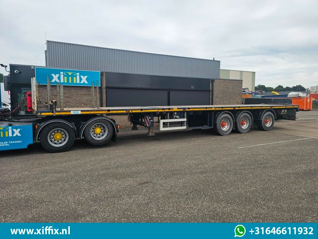 Doll 3-ass. Vlakke uitschuifbare oplegger / Naloop gestuurd  - Dropside/ Flatbed semi-trailer: picture 5 Doll 3-ass. Vlakke uitschuifbare oplegger / Naloop gestuurd  - Dropside/ Flatbed semi-trailer: picture 5