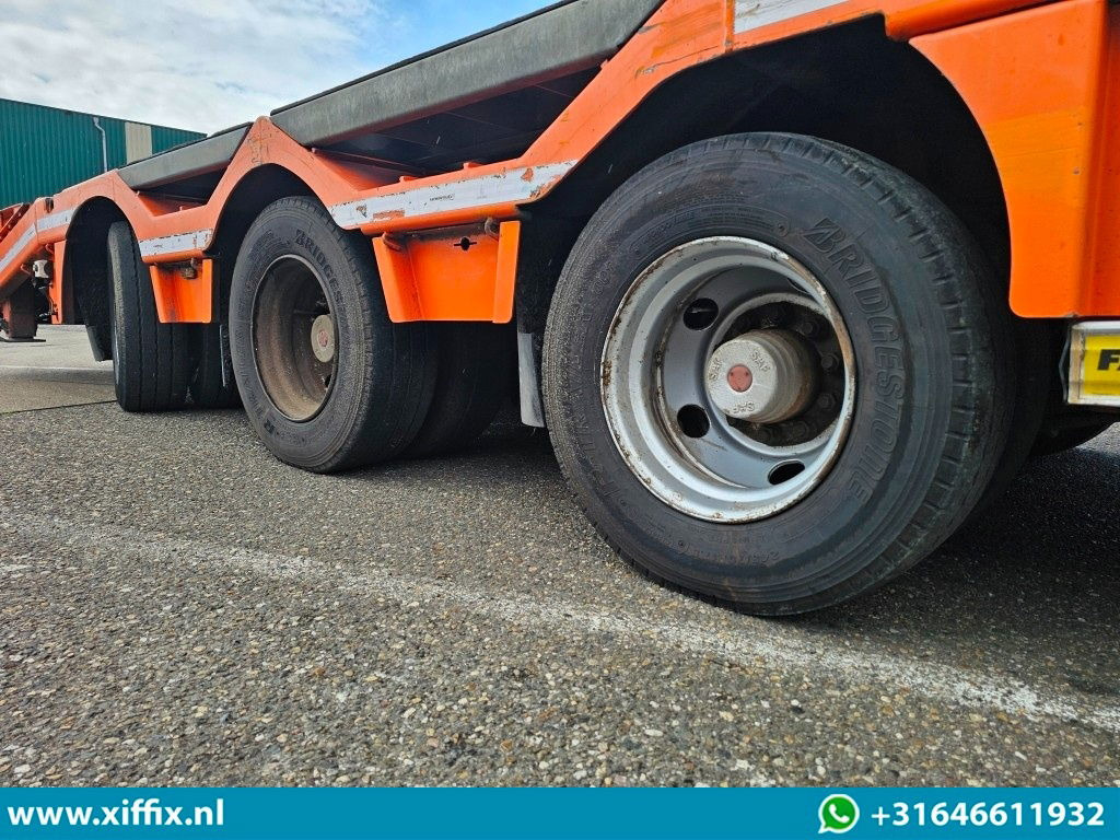 Faymonville 3-ass. Vlakke uitschuifbare Mega oplegger / Uitklapbare laadvloer klep / Naloop gestuurd - Dropside/ Flatbed semi-trailer: picture 5 Faymonville 3-ass. Vlakke uitschuifbare Mega oplegger / Uitklapbare laadvloer klep / Naloop gestuurd - Dropside/ Flatbed semi-trailer: picture 5