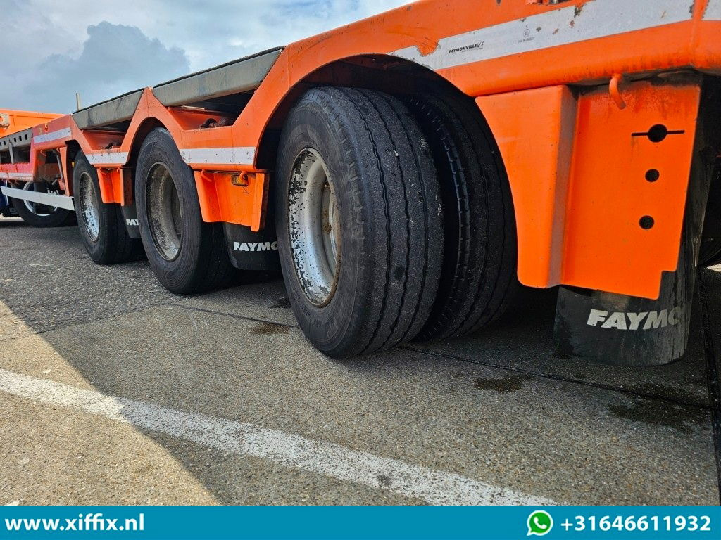 Faymonville 3-ass. Vlakke uitschuifbare Mega oplegger / Uitklapbare laadvloer klep / Naloop gestuurd - Dropside/ Flatbed semi-trailer: picture 5 Faymonville 3-ass. Vlakke uitschuifbare Mega oplegger / Uitklapbare laadvloer klep / Naloop gestuurd - Dropside/ Flatbed semi-trailer: picture 5