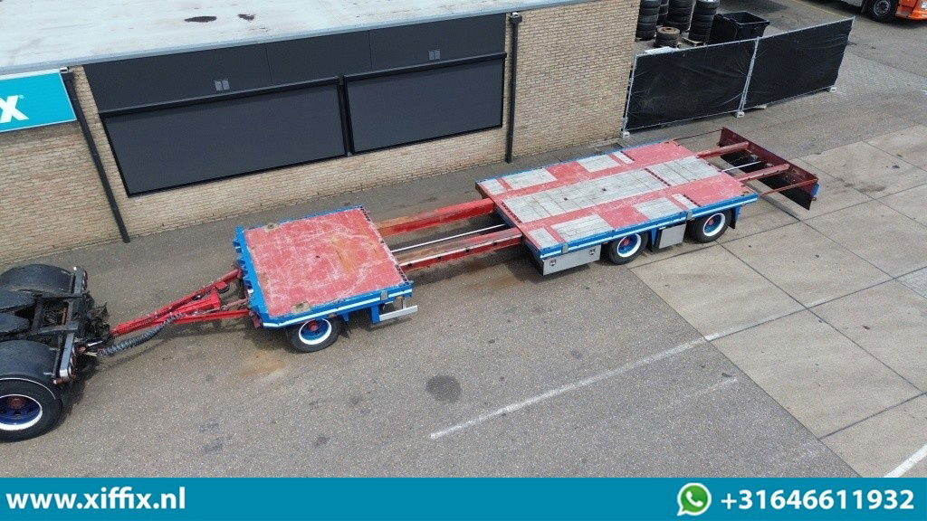 Jumbo 3-ass. Dubbel 2x uitschuifbare aanhangwagen - Dropside/ Flatbed trailer: picture 1 Jumbo 3-ass. Dubbel 2x uitschuifbare aanhangwagen - Dropside/ Flatbed trailer: picture 1
