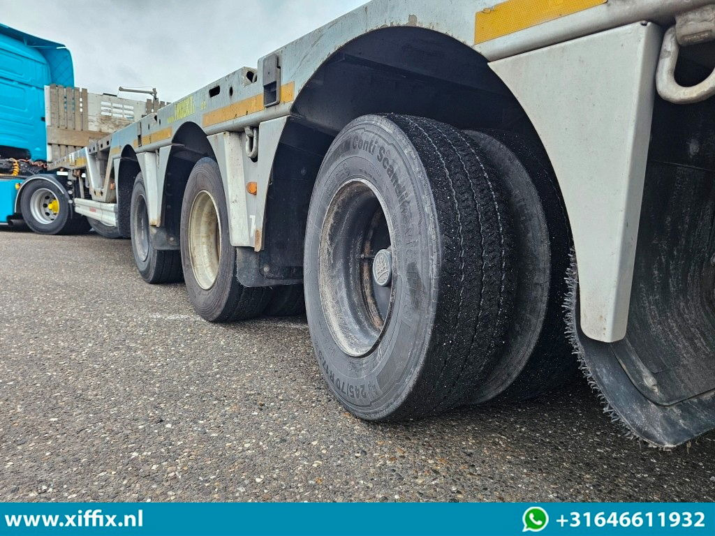 Kässbohrer 3-ass. Vlakke uitschuifbare Mega oplegger / Naloop gestuurd - Dropside/ Flatbed semi-trailer: picture 5 Kässbohrer 3-ass. Vlakke uitschuifbare Mega oplegger / Naloop gestuurd - Dropside/ Flatbed semi-trailer: picture 5