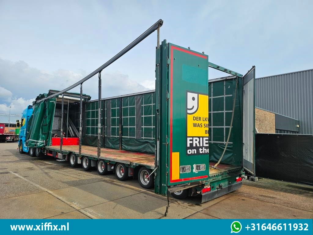 Low loader semi-trailer Meusburger 6-ass. Semi dieplader met elektrische huifopbouw / 3x naloop gestuurd: picture 17 Low loader semi-trailer Meusburger 6-ass. Semi dieplader met elektrische huifopbouw / 3x naloop gestuurd: picture 17