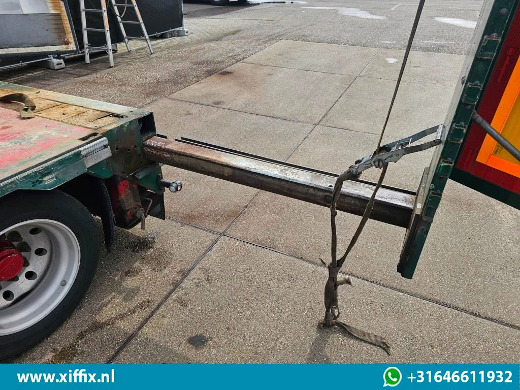 Low loader semi-trailer Meusburger 6-ass. Semi dieplader met elektrische huifopbouw / 3x naloop gestuurd: picture 8 Low loader semi-trailer Meusburger 6-ass. Semi dieplader met elektrische huifopbouw / 3x naloop gestuurd: picture 8