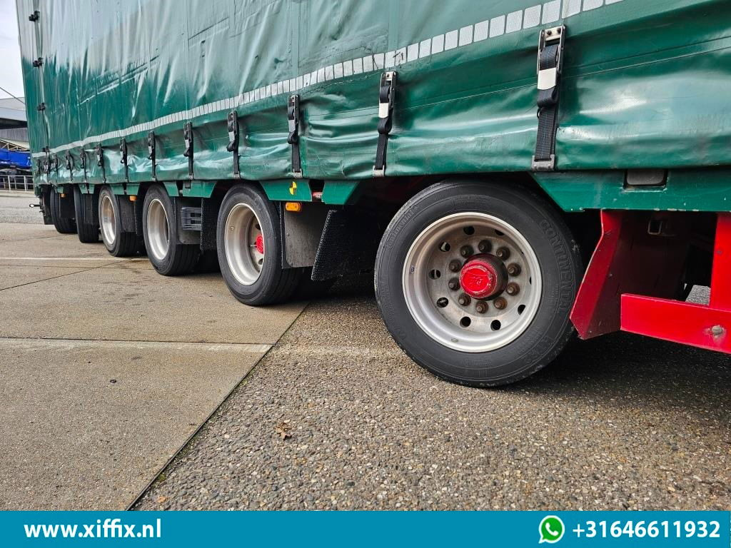 Low loader semi-trailer Meusburger 6-ass. Semi dieplader met elektrische huifopbouw / 3x naloop gestuurd: picture 9 Low loader semi-trailer Meusburger 6-ass. Semi dieplader met elektrische huifopbouw / 3x naloop gestuurd: picture 9