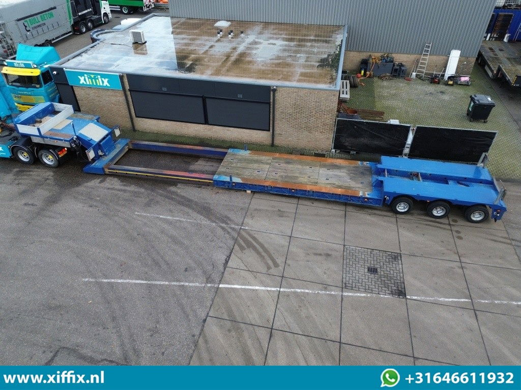 Nooteboom 3-ass. Uitschuifbare dieplader met afneembare nek / 3x gestuurd / 274 cm. Breed - Low loader semi-trailer: picture 2 Nooteboom 3-ass. Uitschuifbare dieplader met afneembare nek / 3x gestuurd / 274 cm. Breed - Low loader semi-trailer: picture 2