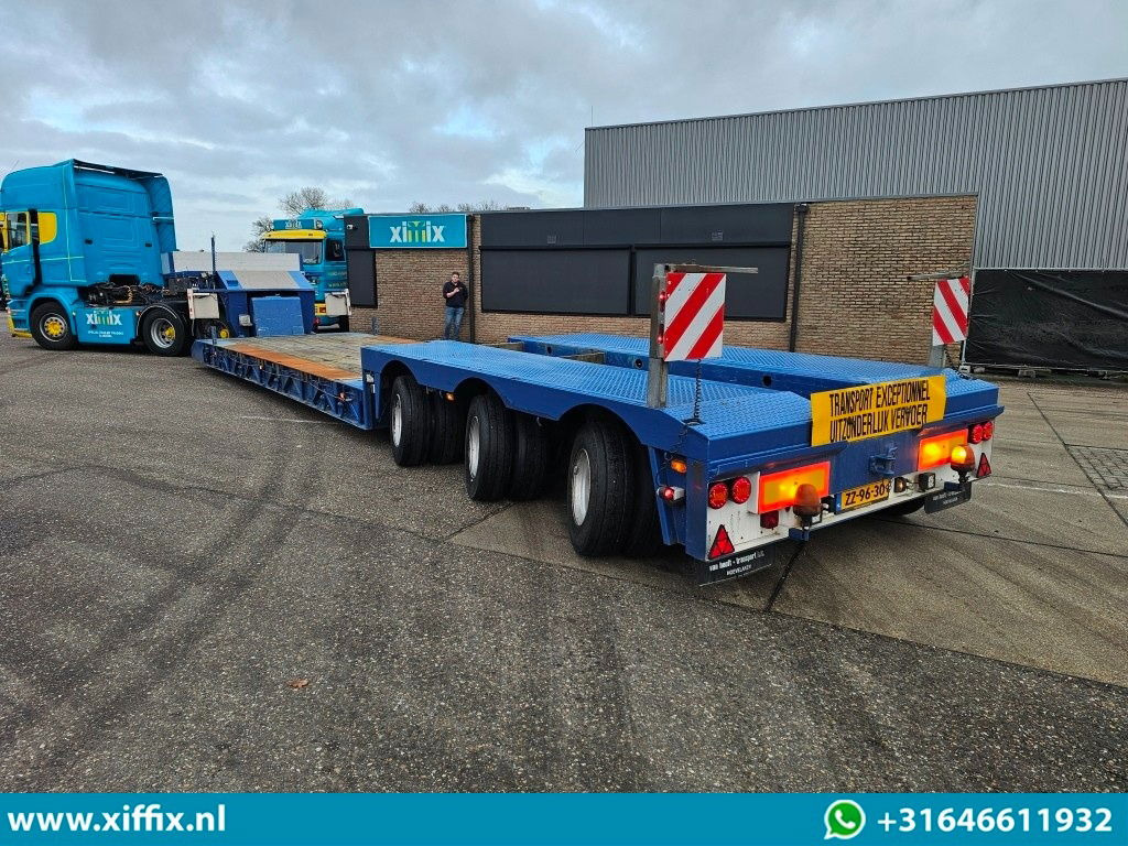 Nooteboom 3-ass. Uitschuifbare dieplader met afneembare nek / 3x gestuurd / 274 cm. Breed - Low loader semi-trailer: picture 4 Nooteboom 3-ass. Uitschuifbare dieplader met afneembare nek / 3x gestuurd / 274 cm. Breed - Low loader semi-trailer: picture 4