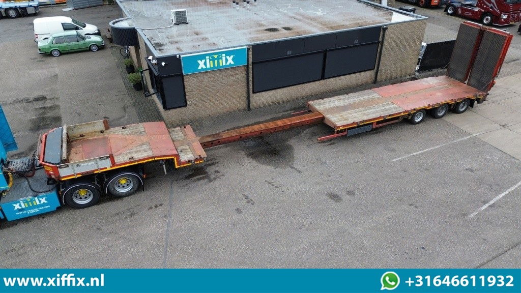 Nooteboom 3-ass. Uitschuifbare semi dieplader met hydr. Kleppen / 3x gestuurd - Low loader semi-trailer: picture 1 Nooteboom 3-ass. Uitschuifbare semi dieplader met hydr. Kleppen / 3x gestuurd - Low loader semi-trailer: picture 1