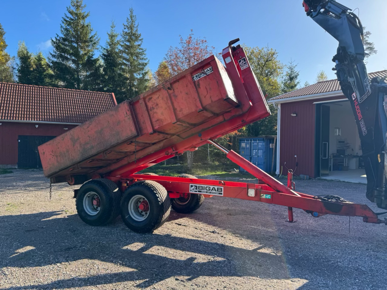 Bigab 10-14 - Farm trailer: picture 1 Bigab 10-14 - Farm trailer: picture 1