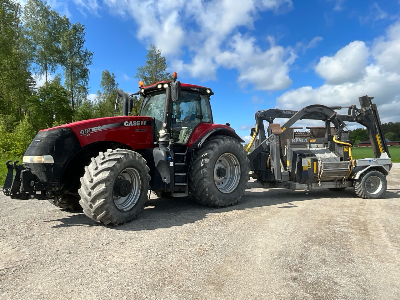 Case IH 380 CVX Magnum - Farm tractor: picture 1 Case IH 380 CVX Magnum - Farm tractor: picture 1