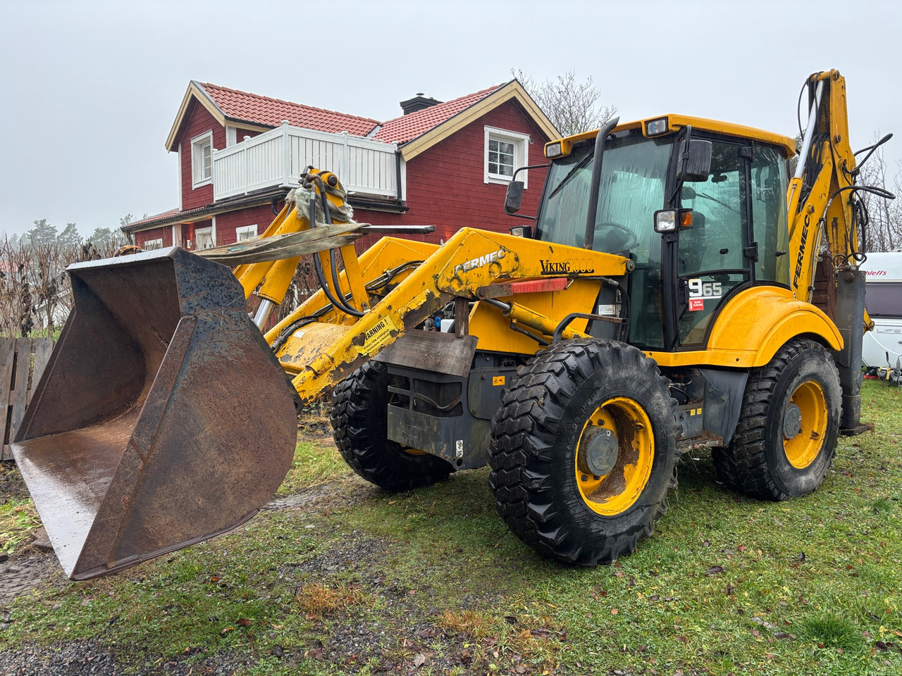 Fermec 965 - Backhoe loader: picture 1 Fermec 965 - Backhoe loader: picture 1