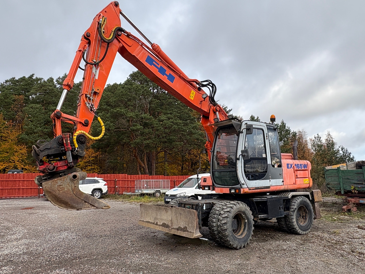 Fiat- Hitachi EX 165W - Excavator: picture 1 Fiat- Hitachi EX 165W - Excavator: picture 1