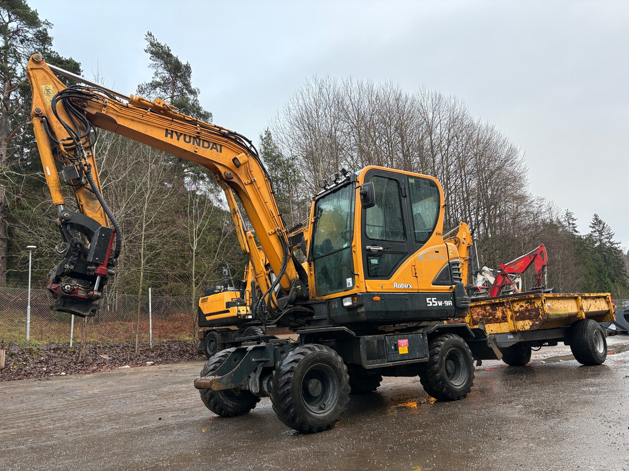 Hyundai Robex 55W-9A - Excavator: picture 1 Hyundai Robex 55W-9A - Excavator: picture 1