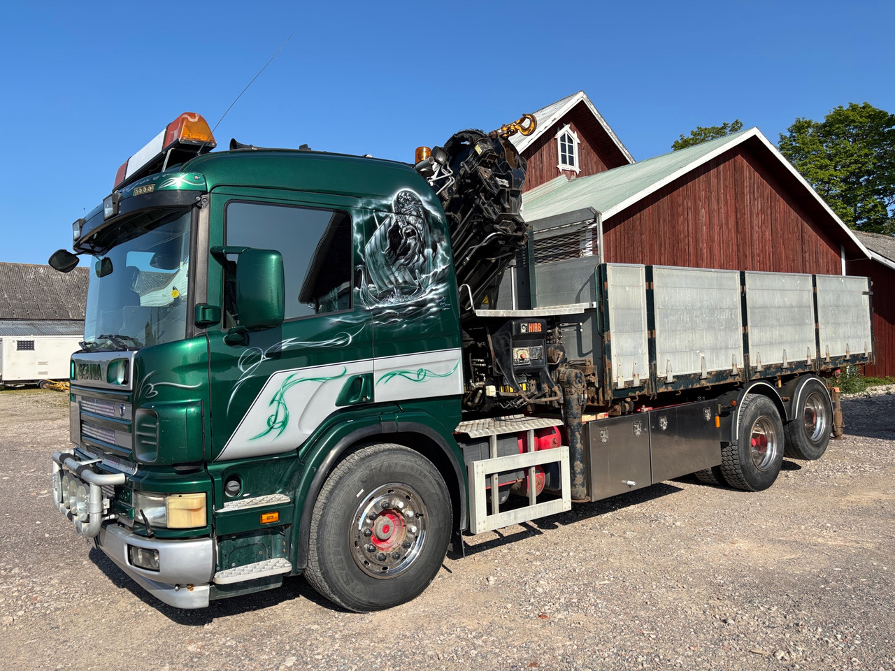 Scania P380 6x2 11.7 380 hk - Crane truck: picture 1 Scania P380 6x2 11.7 380 hk - Crane truck: picture 1