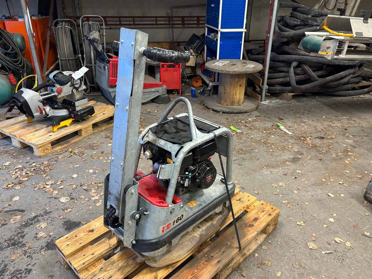 Swepac FB160 - Plate compactor: picture 1 Swepac FB160 - Plate compactor: picture 1