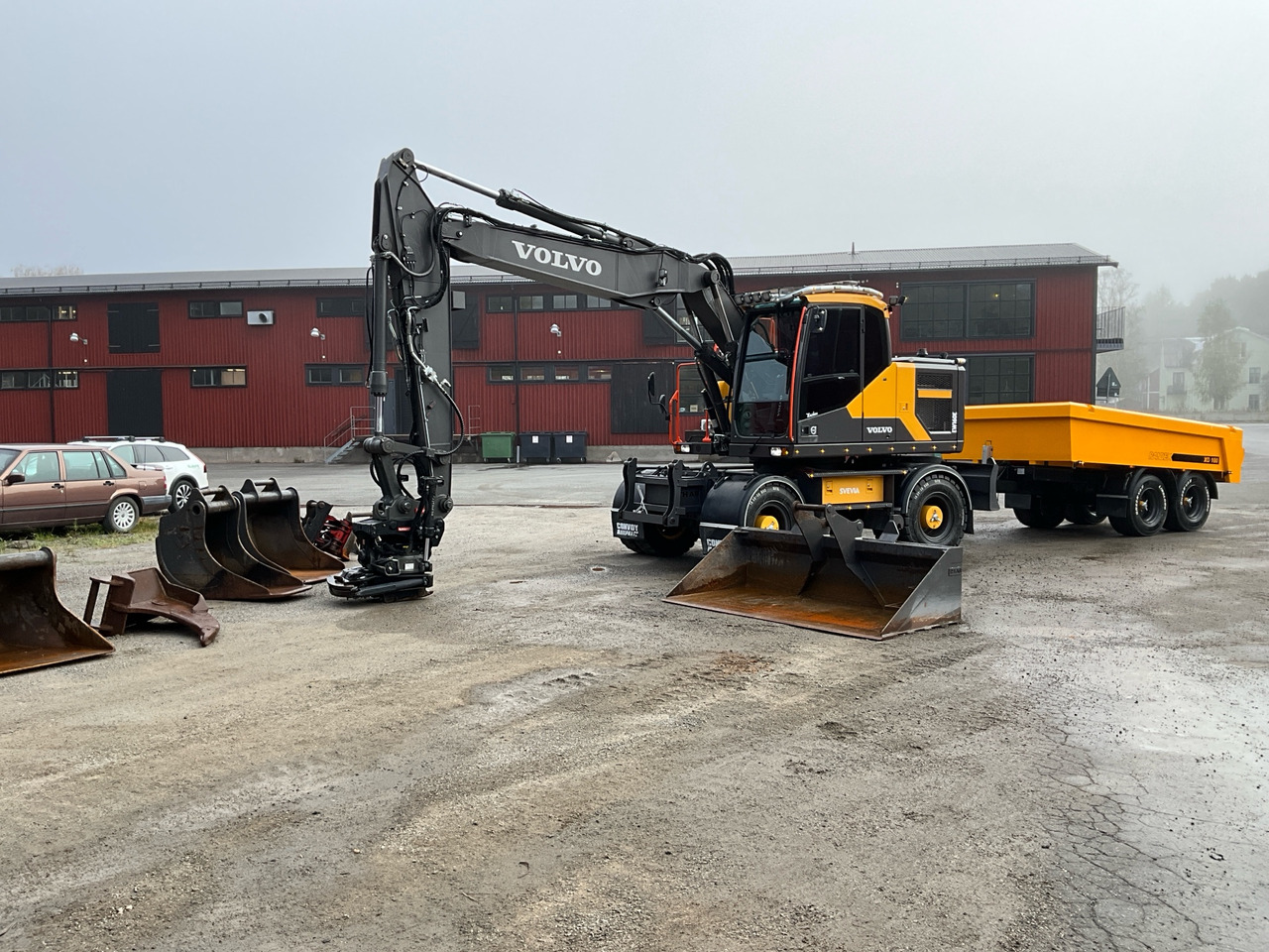 Volvo EW160E - Excavator: picture 1 Volvo EW160E - Excavator: picture 1