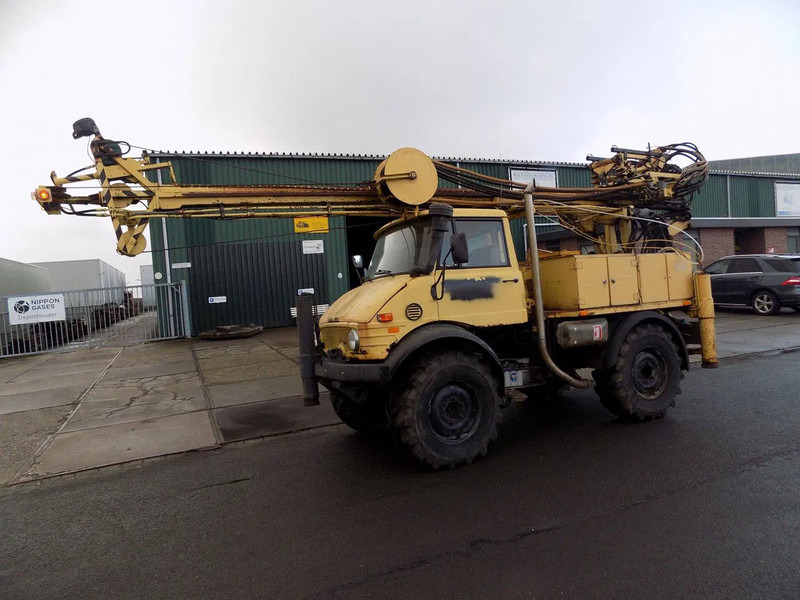 Mercedes-Benz U416 Unimog KNEBEL HY75 - Drilling rig: picture 1 Mercedes-Benz U416 Unimog KNEBEL HY75 - Drilling rig: picture 1