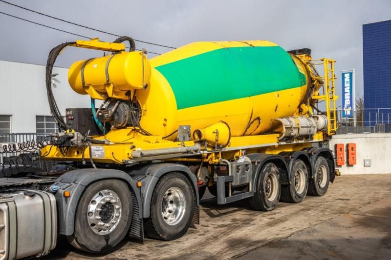 DE BUF BETON MIXER/MALAXEUR/MISCHER 12M3 - Concrete mixer semi-trailer: picture 1 DE BUF BETON MIXER/MALAXEUR/MISCHER 12M3 - Concrete mixer semi-trailer: picture 1
