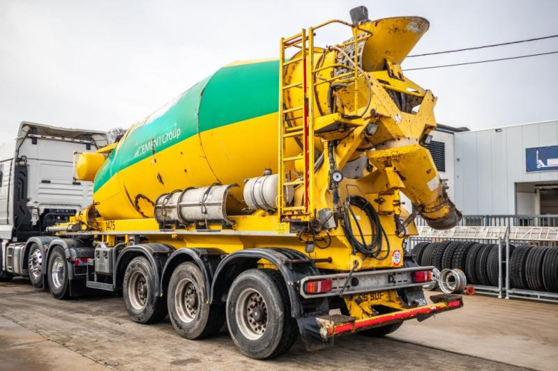 DE BUF BETON MIXER/MALAXEUR/MISCHER 12M3 - Concrete mixer semi-trailer: picture 4 DE BUF BETON MIXER/MALAXEUR/MISCHER 12M3 - Concrete mixer semi-trailer: picture 4