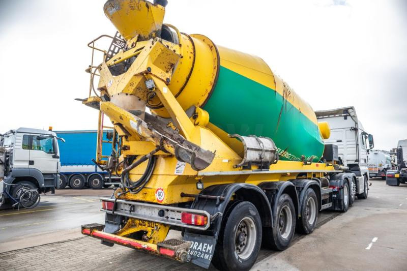 DE BUF BETON MIXER/MALAXEUR/MISCHER 12M3 - Concrete mixer semi-trailer: picture 3 DE BUF BETON MIXER/MALAXEUR/MISCHER 12M3 - Concrete mixer semi-trailer: picture 3