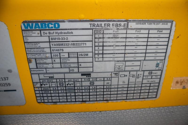 DE BUF BETON MIXER/MALAXEUR/MISCHER10M3 - Concrete mixer semi-trailer: picture 5 DE BUF BETON MIXER/MALAXEUR/MISCHER10M3 - Concrete mixer semi-trailer: picture 5