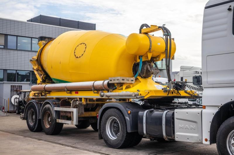 DE BUF BETON MIXER/MALAXEUR/MISCHER10M3 - Concrete mixer semi-trailer: picture 2 DE BUF BETON MIXER/MALAXEUR/MISCHER10M3 - Concrete mixer semi-trailer: picture 2