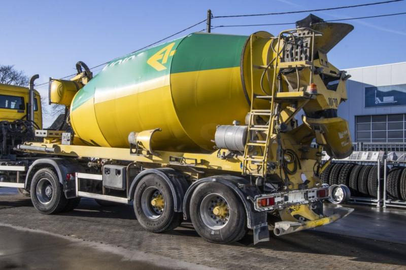 DE BUF MIXER/MALAXEUR/MISCHER-10M3 (gestuurd/gelenkt/dir./steering) - Concrete mixer semi-trailer: picture 5 DE BUF MIXER/MALAXEUR/MISCHER-10M3 (gestuurd/gelenkt/dir./steering) - Concrete mixer semi-trailer: picture 5