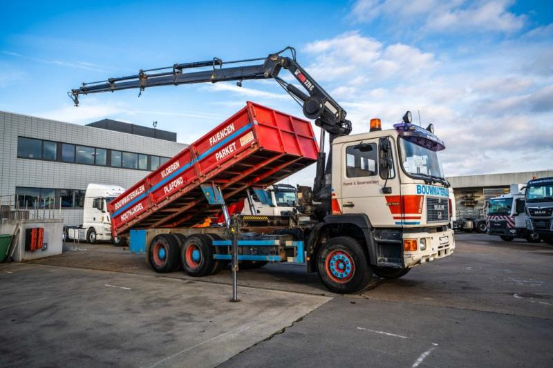 MAN 33.422 DF + HIAB 220 C-5 - Tipper, Crane truck: picture 5 MAN 33.422 DF + HIAB 220 C-5 - Tipper, Crane truck: picture 5