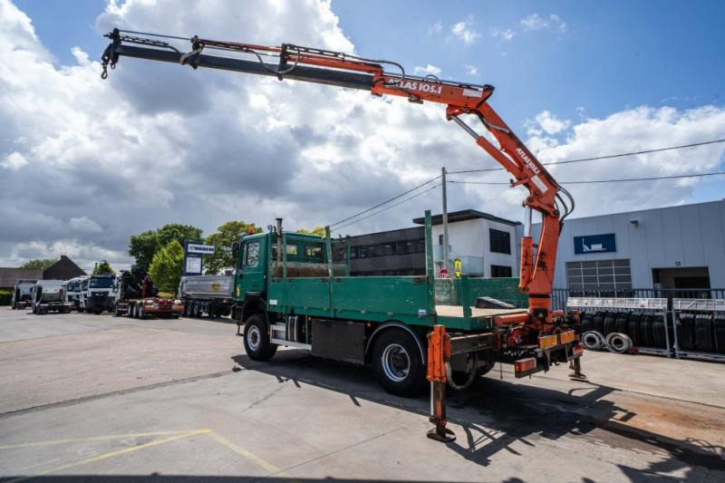 MAN FE 310A-4X4+ATLAS 105.1 A3 - Dropside/ Flatbed truck, Crane truck: picture 5 MAN FE 310A-4X4+ATLAS 105.1 A3 - Dropside/ Flatbed truck, Crane truck: picture 5