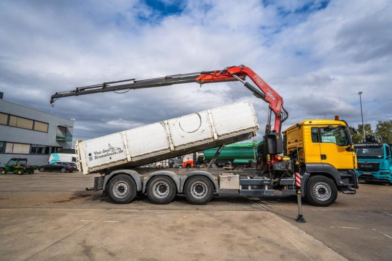 MAN TGS 32.400 BL + Fassi 245A/5x - Tipper, Crane truck: picture 3 MAN TGS 32.400 BL + Fassi 245A/5x - Tipper, Crane truck: picture 3
