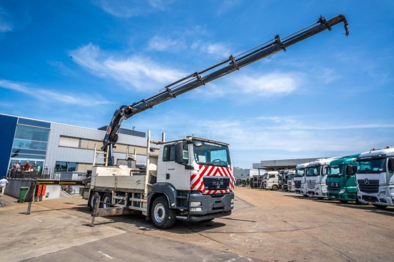 MAN TGS 33.400 BB - HIAB 377 E-5 HIPRO - Dropside/ Flatbed truck, Crane truck: picture 3 MAN TGS 33.400 BB - HIAB 377 E-5 HIPRO - Dropside/ Flatbed truck, Crane truck: picture 3