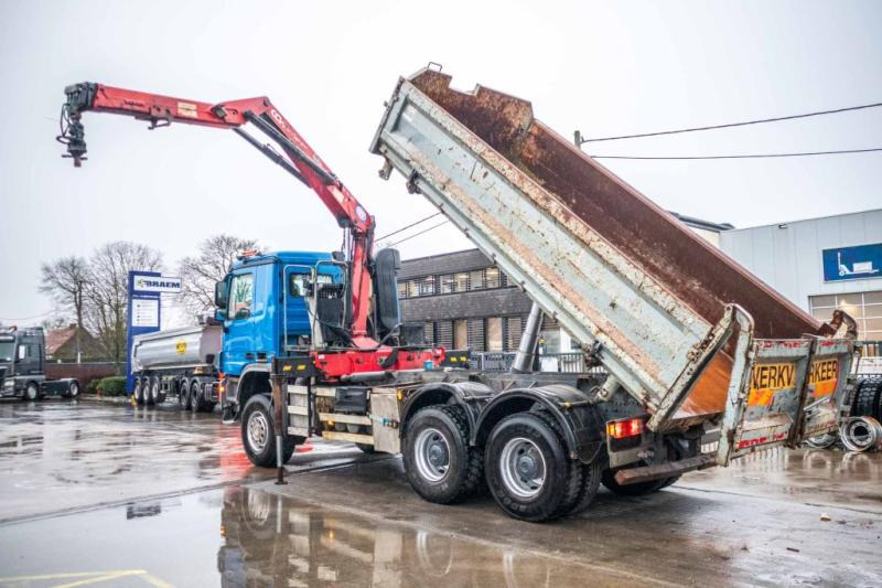 Mercedes ACTROS 3344 AK - HMF 1643 Z2 - Tipper, Crane truck: picture 5 Mercedes ACTROS 3344 AK - HMF 1643 Z2 - Tipper, Crane truck: picture 5