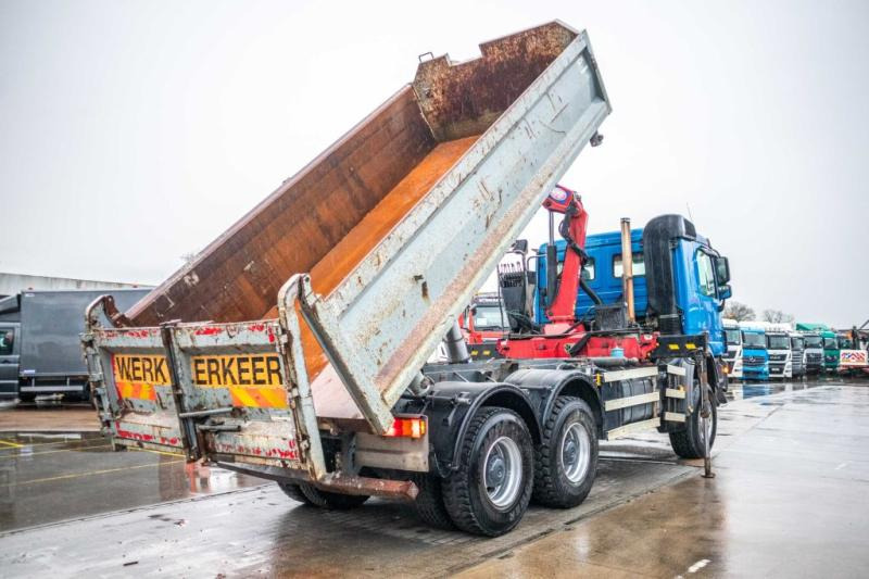 Mercedes ACTROS 3344 AK - HMF 1643 Z2 - Tipper, Crane truck: picture 4 Mercedes ACTROS 3344 AK - HMF 1643 Z2 - Tipper, Crane truck: picture 4
