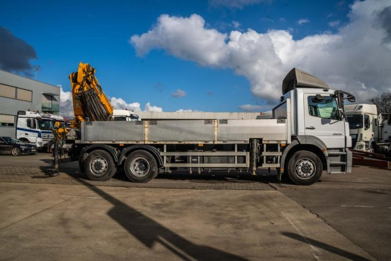 Mercedes AXOR 2529 L - EFFER 250/4S+JIB - Dropside/ Flatbed truck, Crane truck: picture 3 Mercedes AXOR 2529 L - EFFER 250/4S+JIB - Dropside/ Flatbed truck, Crane truck: picture 3