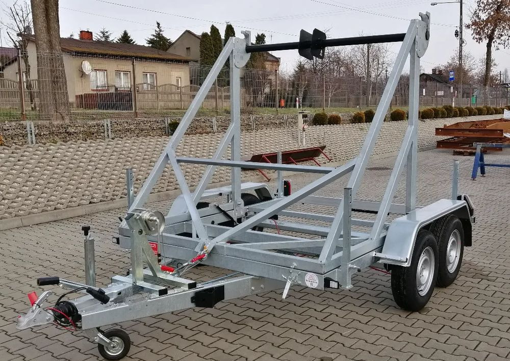 Besttrailers Przyczepa kablowa DMC 2700 kg K14" dwie osie - Cable drum trailer: picture 1 Besttrailers Przyczepa kablowa DMC 2700 kg K14" dwie osie - Cable drum trailer: picture 1