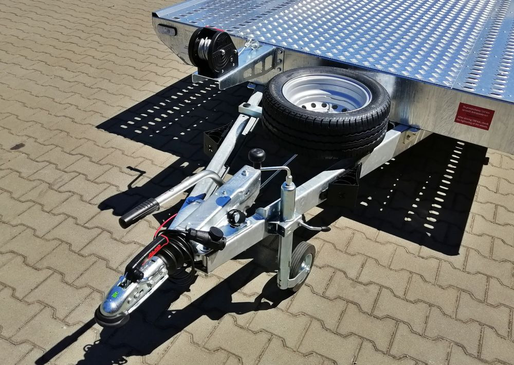 Besttrailers REBEL (Jupiter) 5,0 x2,1 2700 kg przyczepa ze skośnym fragmentem tylnym - Autotransporter trailer: picture 4 Besttrailers REBEL (Jupiter) 5,0 x2,1 2700 kg przyczepa ze skośnym fragmentem tylnym - Autotransporter trailer: picture 4