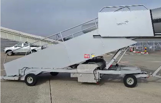 AERO-GSE stairs Towable stairs with the pedestrian movement ( 2,4-3,8m) - Passenger stairs: picture 1 AERO-GSE stairs Towable stairs with the pedestrian movement ( 2,4-3,8m) - Passenger stairs: picture 1