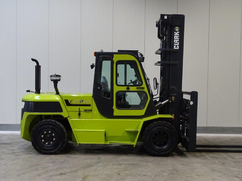 Clark C80D900 - Empty Containers Handler - Diesel forklift: picture 4 Clark C80D900 - Empty Containers Handler - Diesel forklift: picture 4